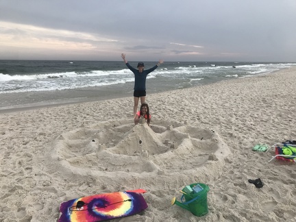 Beach Fun - Huge Sand Castle7
